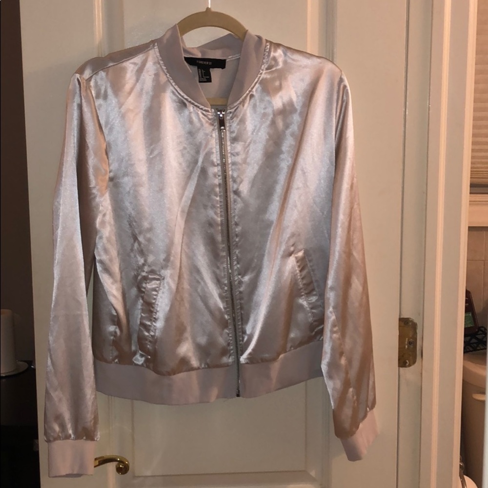 Forever 21 Lightweight Zip Up Jacket